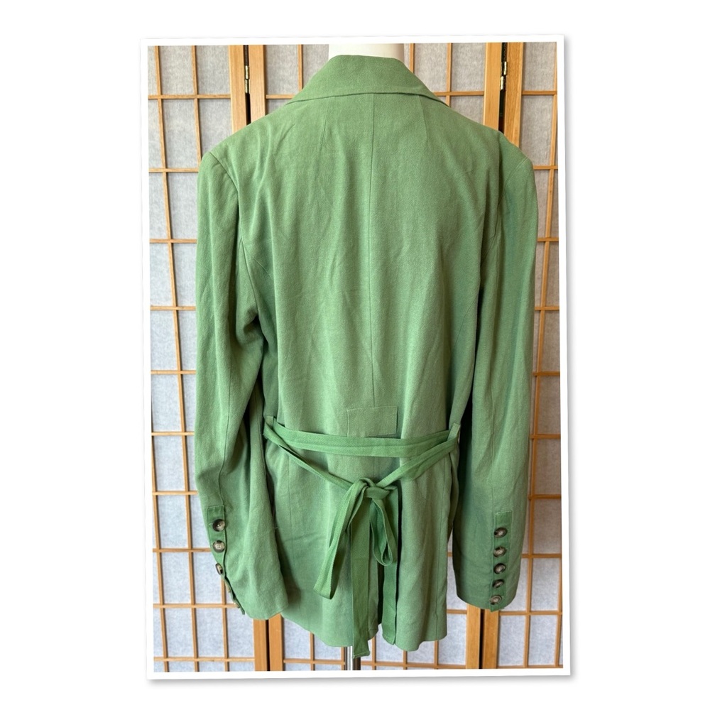 Free People Sage Olivia Linen Blazer - Picture 5 of 13